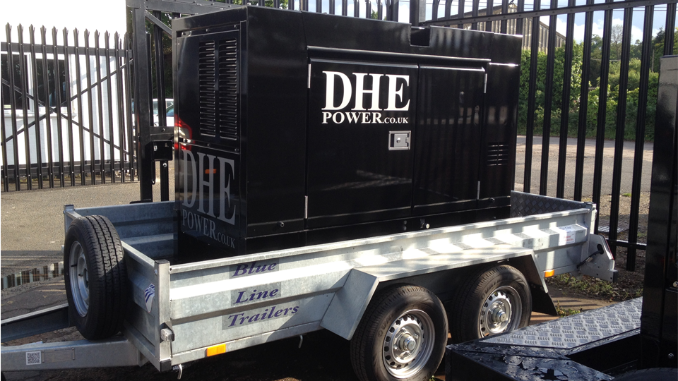 Cambridge Stage Hire 60KVA Generator